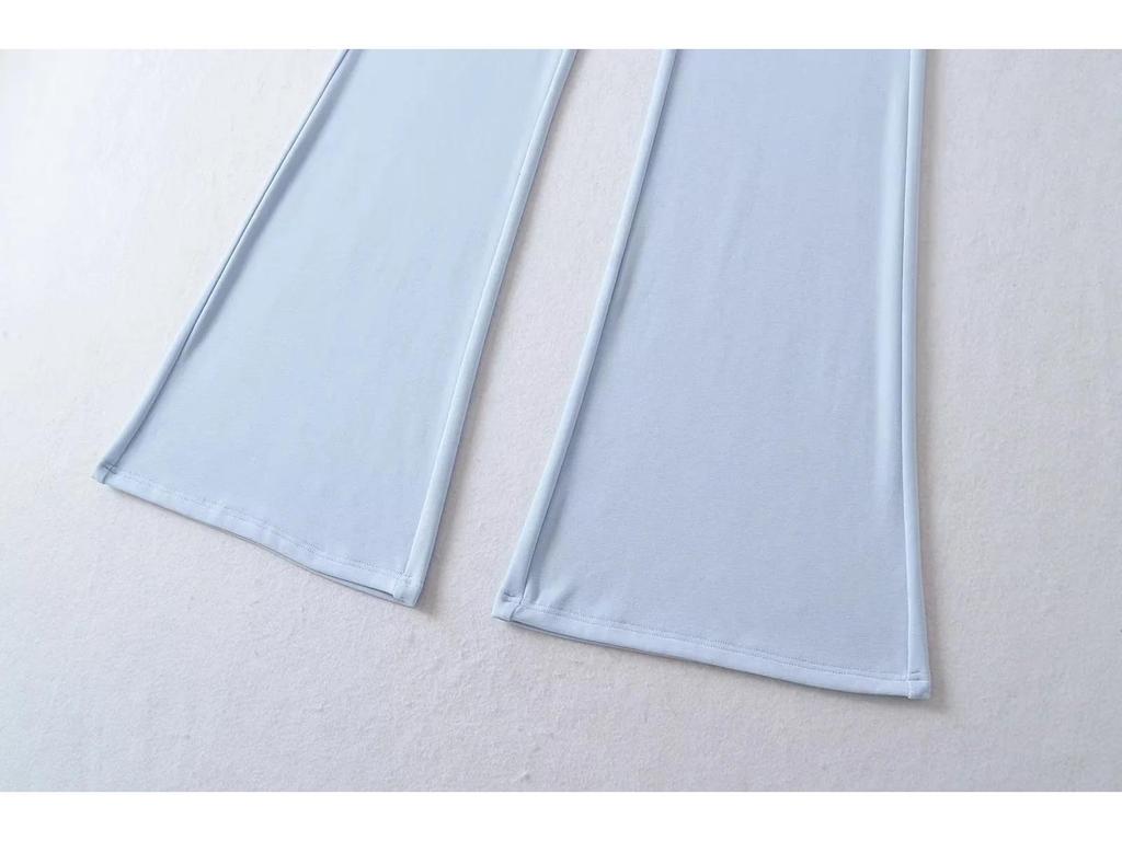 Women's Low Waist Flared Yoga Cashmere Sweatpants - Versatile, Drawstring, Casual Spring Style