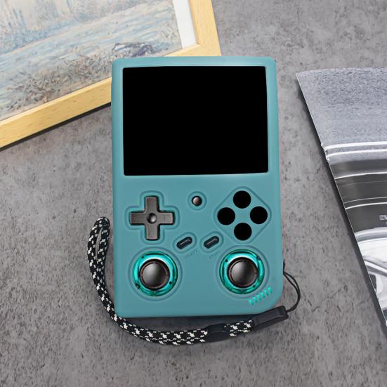 Game Console Protective Case for ANBERNIC RG 35XX Pro Shockproof Handheld Game Machine Protector Silicone Cover Skin Shell Game Accessories