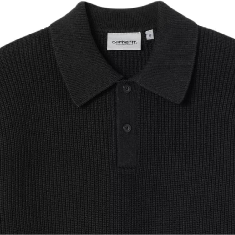 Carhartt WIP SS26 L/S Miles Casual Comfortable Trendy Design Long Sleeve Polo Shirt Unisex Tops I036858-89-XX