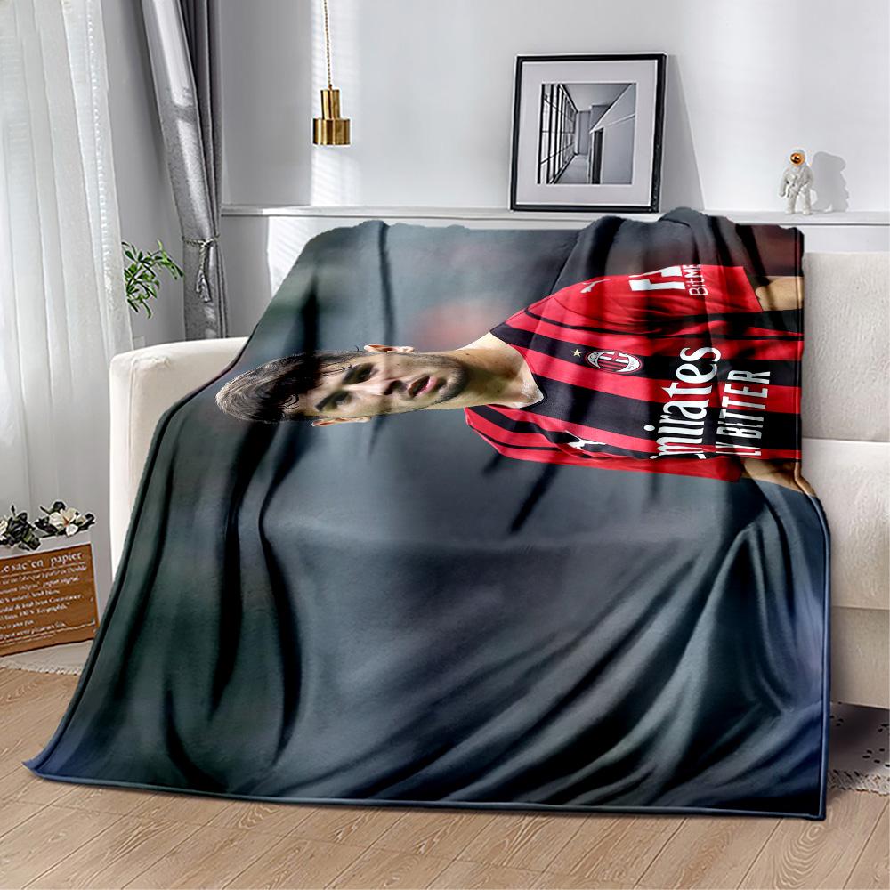 Football Player Action Blanket Soft Warm Cozy Suitable for Chair Office Picnics Four Seasons Universal Warmthful Decor Gifts For Family Or Friends