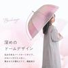 Ogawa (Ogawa) Long Vinyl Umbrella, Sky, LINEDROPS, 60cm, 8 Ribs, Deep Tension, Jump-Style, 57356