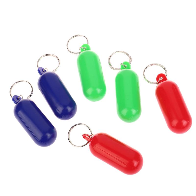 2Pcs Boat Kayak Floating Keyring Buoyant Sailing Boat Float Canal Keychain For Boating Fishing Kayaking Rafting Surfing