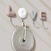 Love Letter Self Adhesive Wall Hooks No Drilling Decorative Hanging Hook For Key Bag Clothes Home Entryway Hooks Decor