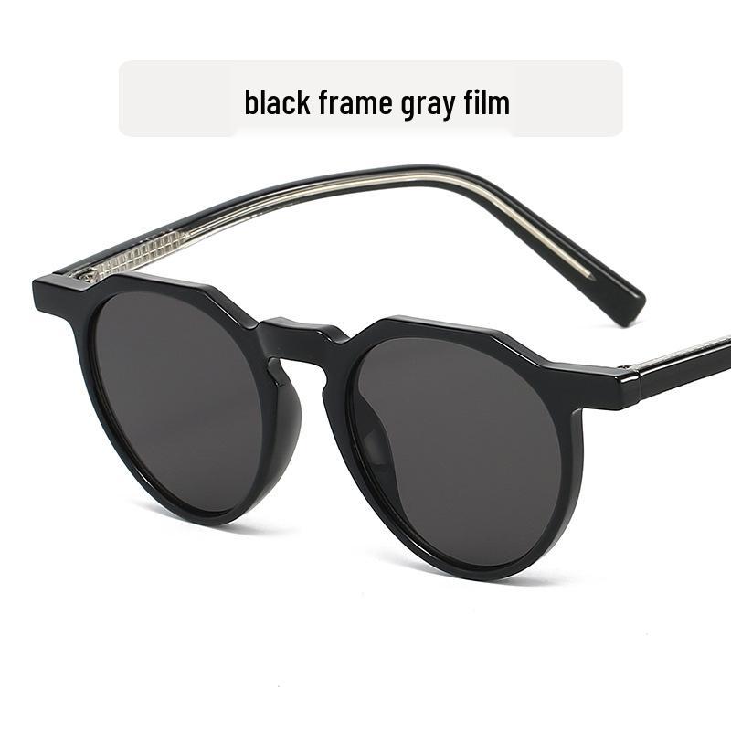 

Unisex Retro TR90 Sunglasses with Propionate Inserts - Stylish European & American Fashion for Vacation