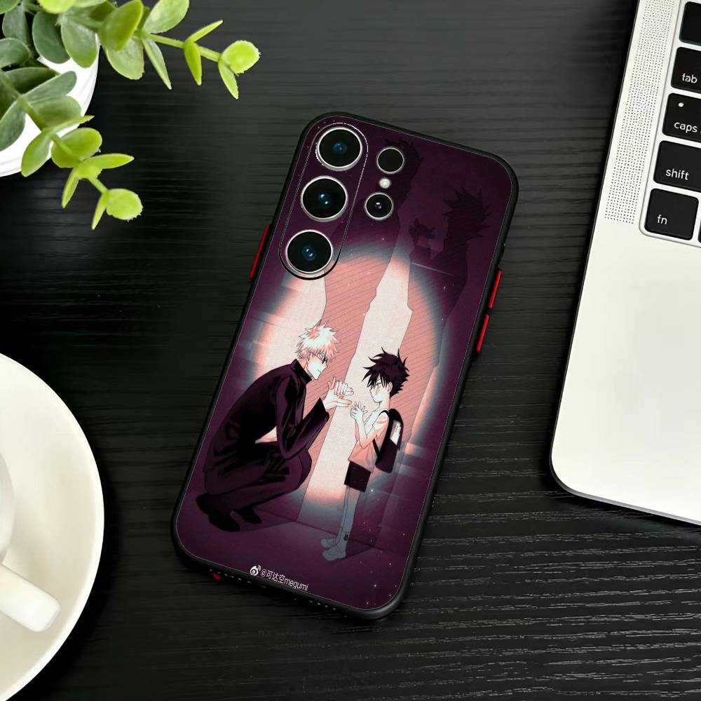 S-Satoru Gojo S-Suguru Geto  Phone Case For Samsung S26,S25,S24,S23,S22,S21,S20,S30,Ultra,Plus,Fe,Note,5G Black Cover