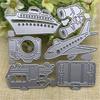 Ship Plane Metal Cutting Dies DIY Scrapbook Emboss Paper Cards Album Art Stencil