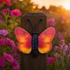 Solar Butterfly Garden Light, Color Changing LED Wall Lamp, Waterproof Outdoor Decoration for Lawn Yard Patio Decor