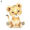 TLS Cute Animal Baby Lion Elephant Zebra Art Canvas Poster Painting Kids Room Decor