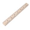 30 Inch Wooden Plant Ruler Foldable Planting Ruler with Holes Portable Garden Ruler with Plant