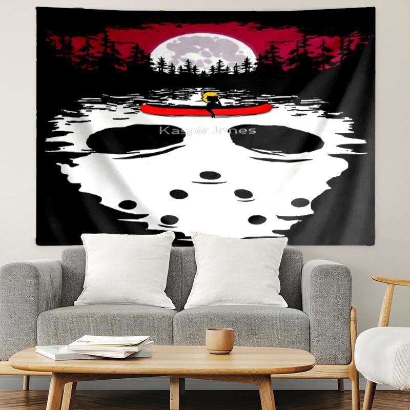 Jason Voorhees Print Tapestry, Lightweight Wall Hanging, for Bedroom, Dorm, Living Room, Home Art Decor, Birthday Christmas Gift for Friends