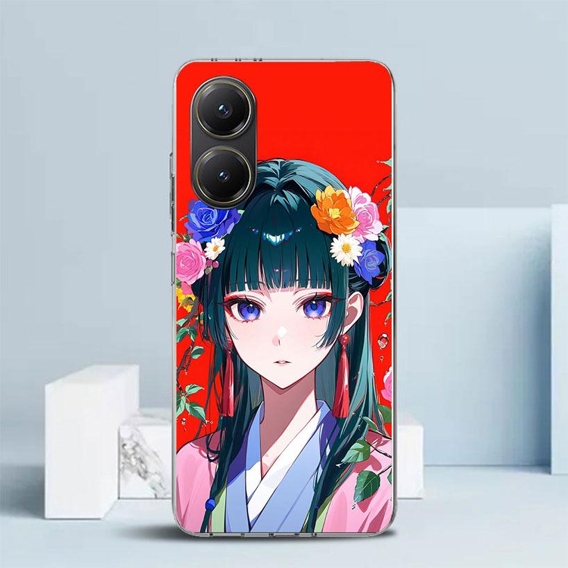 A-Apothecary D-Diaries Maomao Soft Cover for Xiaomi Poco F7 Ultra X7 X6 X5 Pro M7 Phone Case Redmi 15 15C 13 13C 12 12C 10 10C P