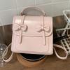 Bows-style Cross-body Backpack, Fashionable Travel Bag, College Student Commuting Handbag