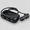 Divisore Accendisigari per Auto a 3 Prese Caricatore Rapido Dual USB per Auto 120W 12V 24V Adattatore Caricabatteria per Auto per Telefono GPS Dashcam