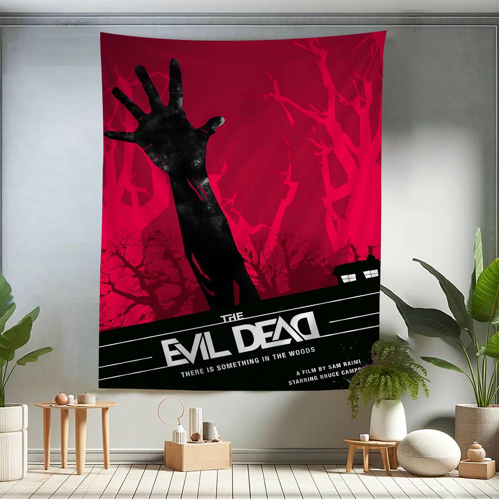 Classic Horror Movie The Evil Dead Wall Tapestry Home Decoration hippie bohemian decoration divination INS Home Decor