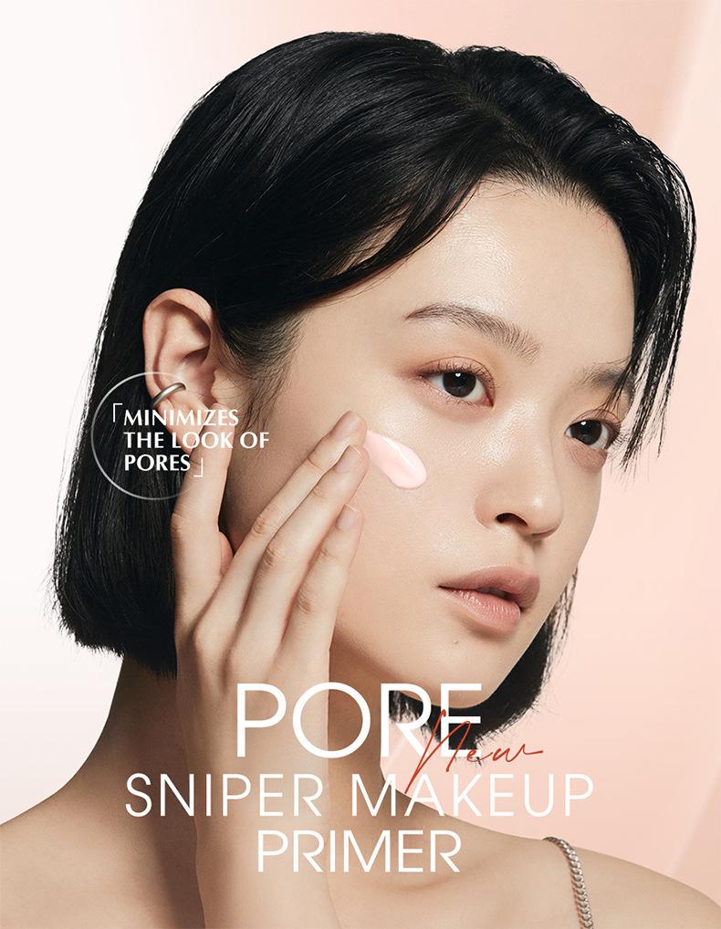 Cross-border Der.J Anti-Pore Soft Focus Primer & Concealer for Invisible Pores - Long-Lasting, Non-Transfer Makeup Powder