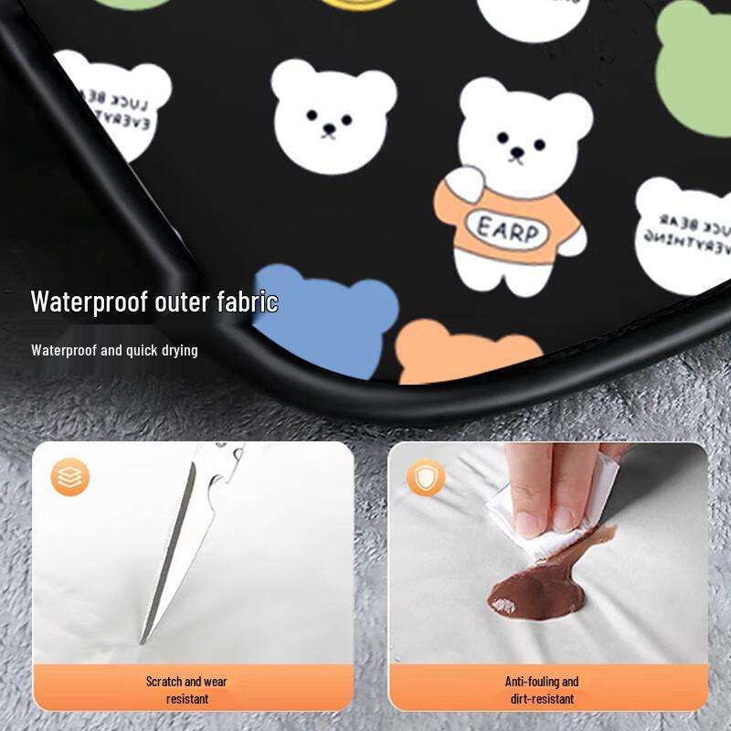 Winter Parent-Child Electric Scooter Windproof Cover with Neck Protector