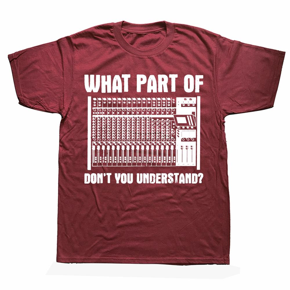 

Новинка Какую часть тебя понимает звукорежиссер Футболки Графическая уличная одежда Футболка с коротким рукавом Футболка для звукорежиссера Мужская одежда XL