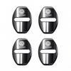 Lijk1 4Pcs Metal Car Door Lock Cover Protective Buckle Cover Sticker Tire Valve For VW GTI Polo Golf MK6 Passat Tiguan Arteon Jetta CC