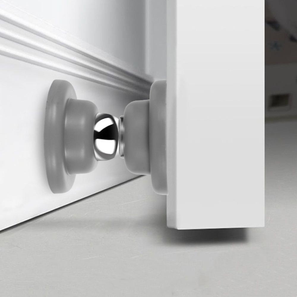 Bez vrtání otvorů Dveřní zarážka Silná magnetická přísavka Tichá přísavka Dveřní přísavka Proti kolizi Nástěnný držák dveří Domácnost