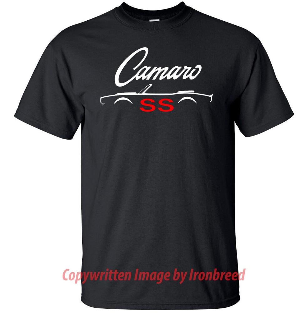 

1967 1968 1969 CAMARO CONVERTIBLE SS T-Shirt Car Silhouette z28 rs 67 68 69 S