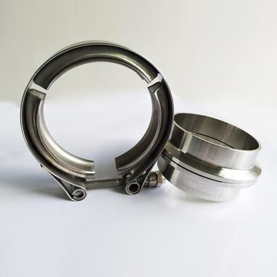 ZUCZUG 1.5-6.0" Tubor Exhaust V Band Clamp with Male and Female Flange Design for Exhaust Pipe Clamp Stainless Steel 304