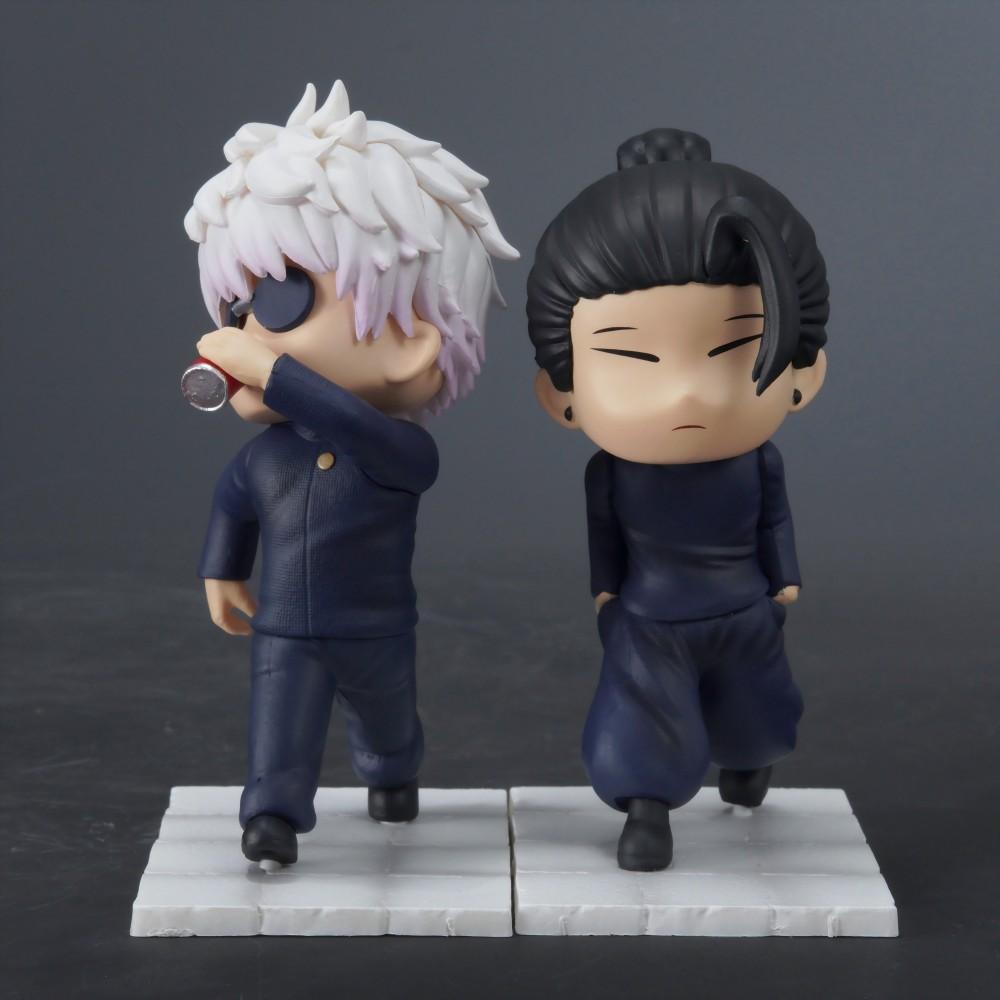 11cm/4.33in Anime Jujutsu Kaisen Figur Geto Suguru Gojo Satoru Actionfiguren PVC Statue Sammlermodell Spielzeug Geschenke