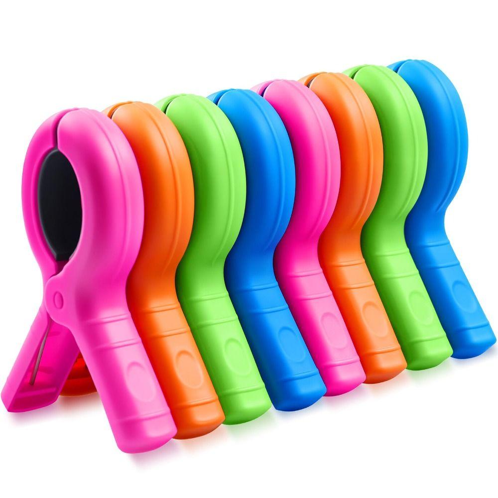 Pinces à Serviette 5,1 Pouces pour Chaises de Plage Grandes Pinces à Séchage pour Couettes Pince à Linge de Séchage Serviette de Plage