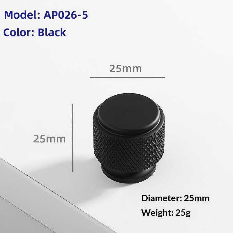 Simple Round Drawer Knobs In Various Shapes Aluminum Alloy Furniture Handles Kitchen Cabinet Handles Decorative Hardware