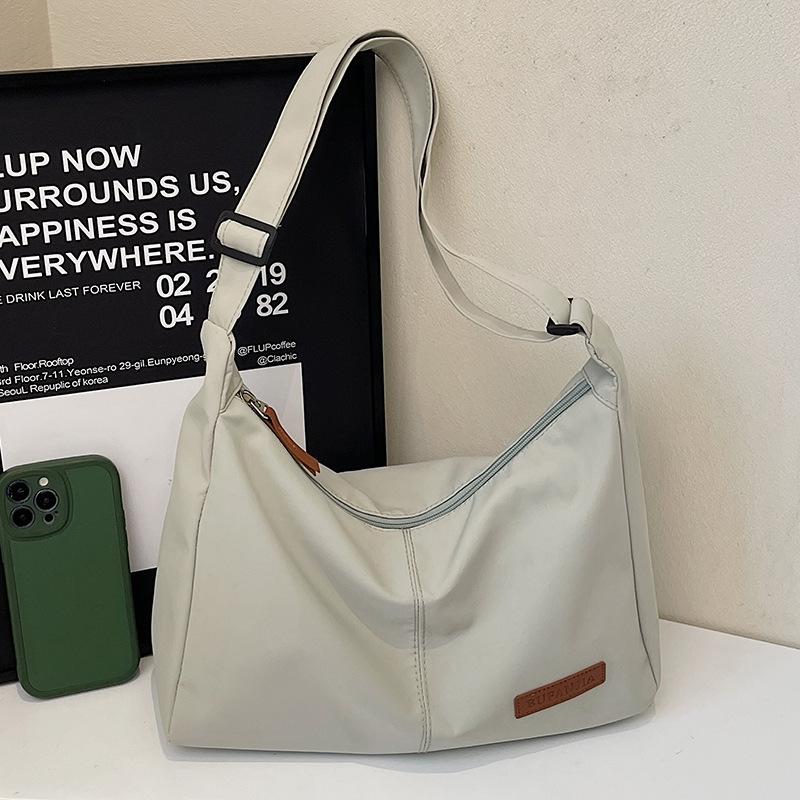 

Summer Women s Bag Women s New Canvas Bag Women s Commuting Shoulder Bag Letters One Shoulder Crossbody Bag