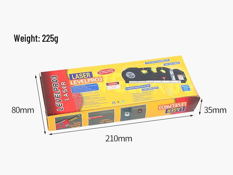 Multi-Functional High Precision Laser Level for Household and Infrared Cross-Line Decoration