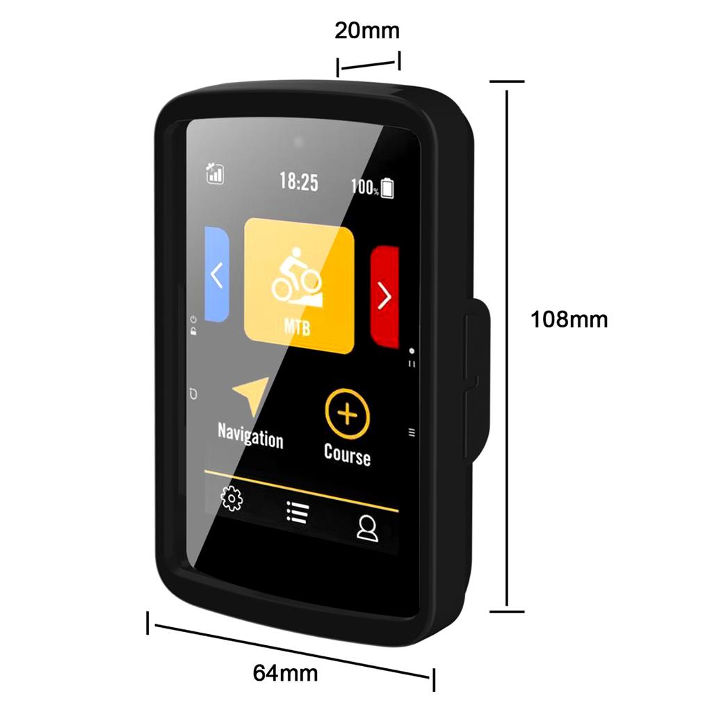 Silicone Housing Cover For BrytonRider S800 GPS Bike Cycling Computer TPU Sleeve