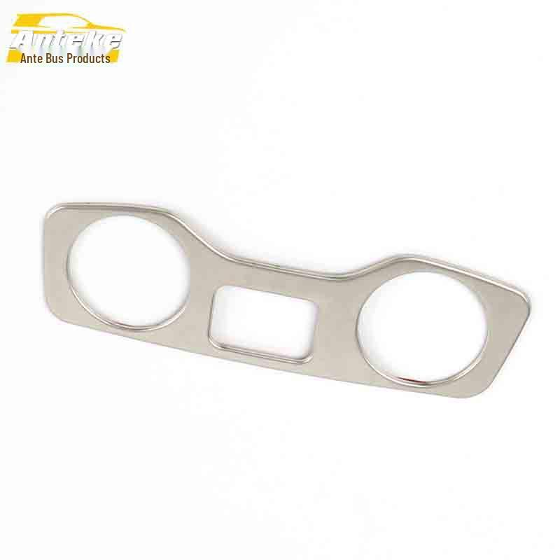 CS15 Ashtray Cover: Stainless Steel Decorative Sequin for Center Console Cigarette Lighter