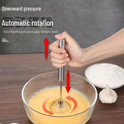 Frusta per uova semiautomatica in acciaio inox