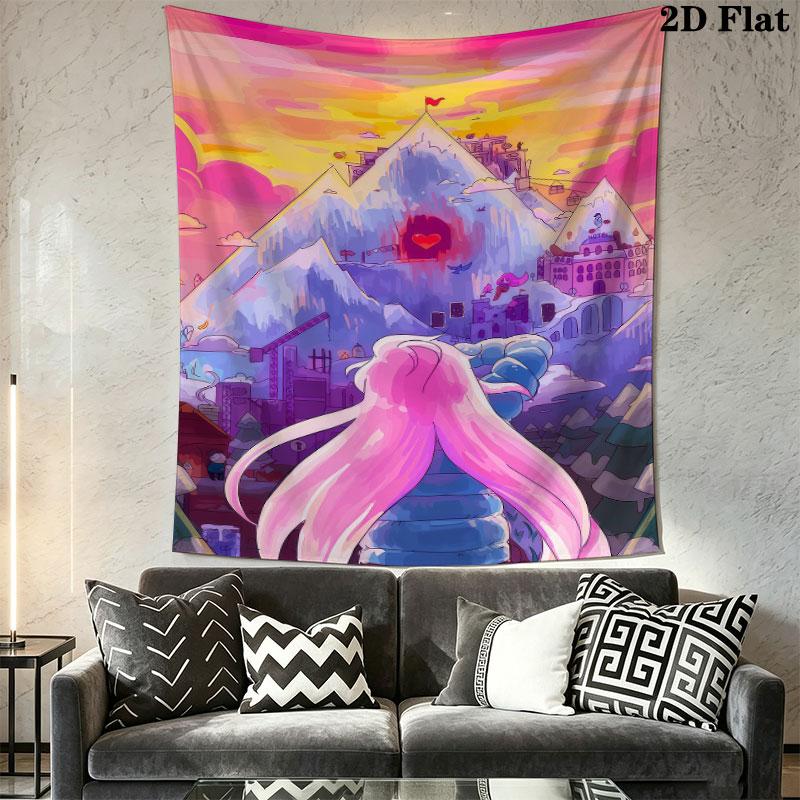 Celeste Aura Wall Hanging Printed Fabric Blanket Decorative Tapestries for Bedroom Living Room Home Decor