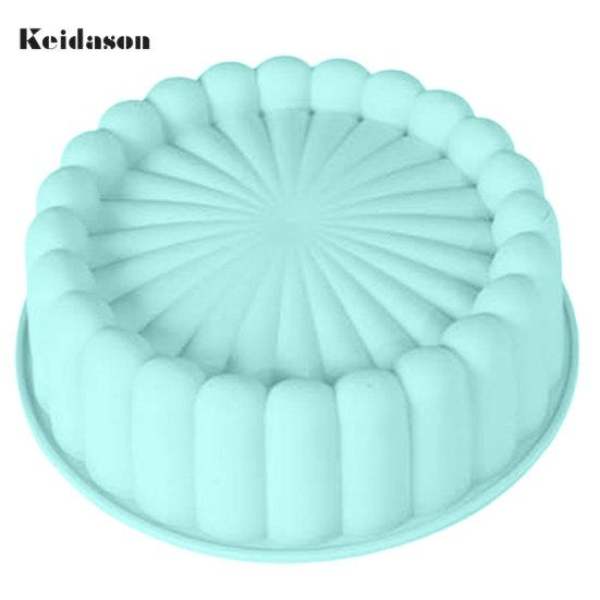 

Удобная 3D-форма, термостойкий силиконовый противень для выпечки тортов, принадлежности для хлебобулочных изделий небесно-голубой