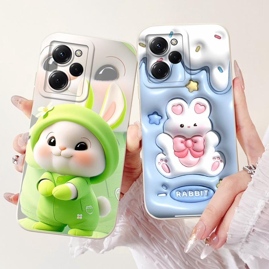 For Xiaomi Poco X5 Pro 5G Case Fashion Butterfly Daisy Flowers Soft Silicone Cover For Xiaomi PocoX5 X5Pro Full Protection Funda