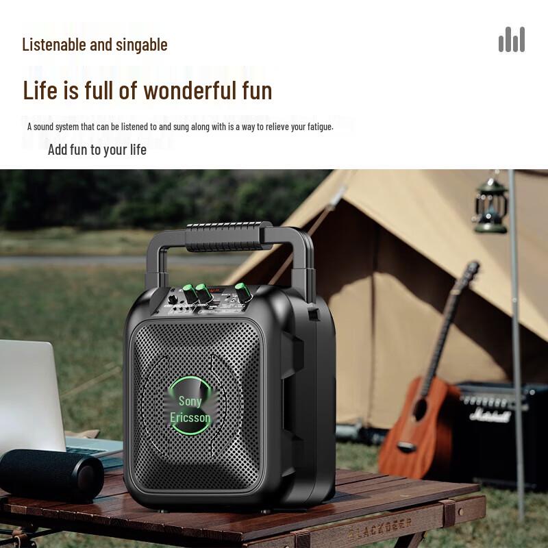 Soaiy SA-F1 Outdoor Portable Loudspeaker CN Plug (adapter Included)