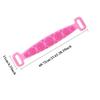 Blue Bath Brushes Bathroom Supplies Silicone Brush Double-Sided Bath Towel Body Scrub Scrubbers