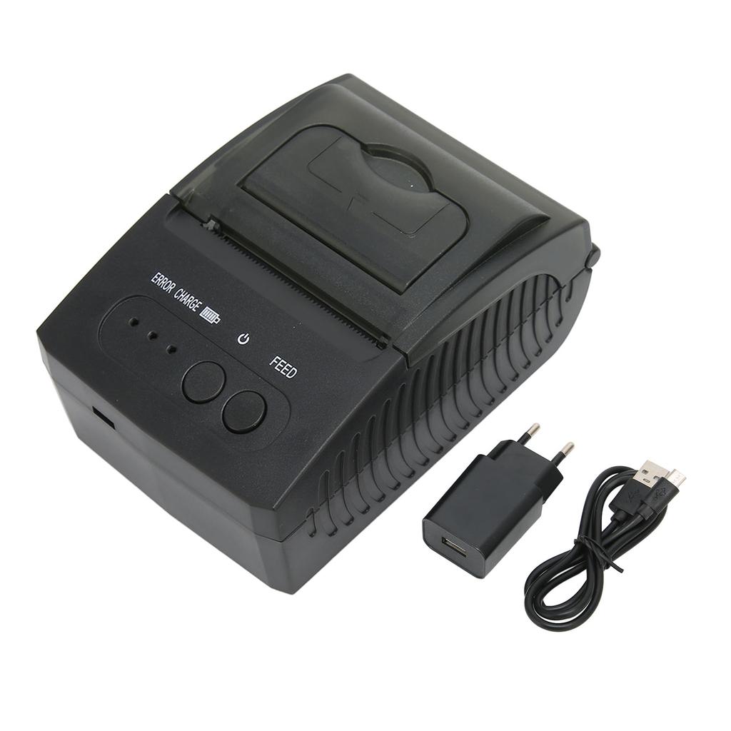 Thermal Printer ABS Material USB DC 5v 1a Charging Wireless Connections 48mms Hotline Printing