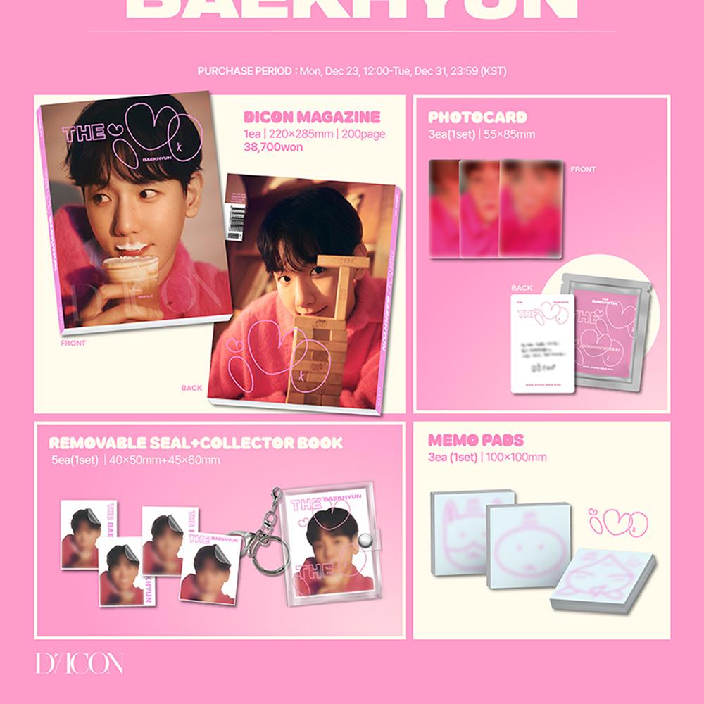 BAEKHYUN - DICON VOLUME N°25 : A-D Type