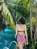 Korean Bikini Women's Slimming Knit Swimsuit & Cover-up Set