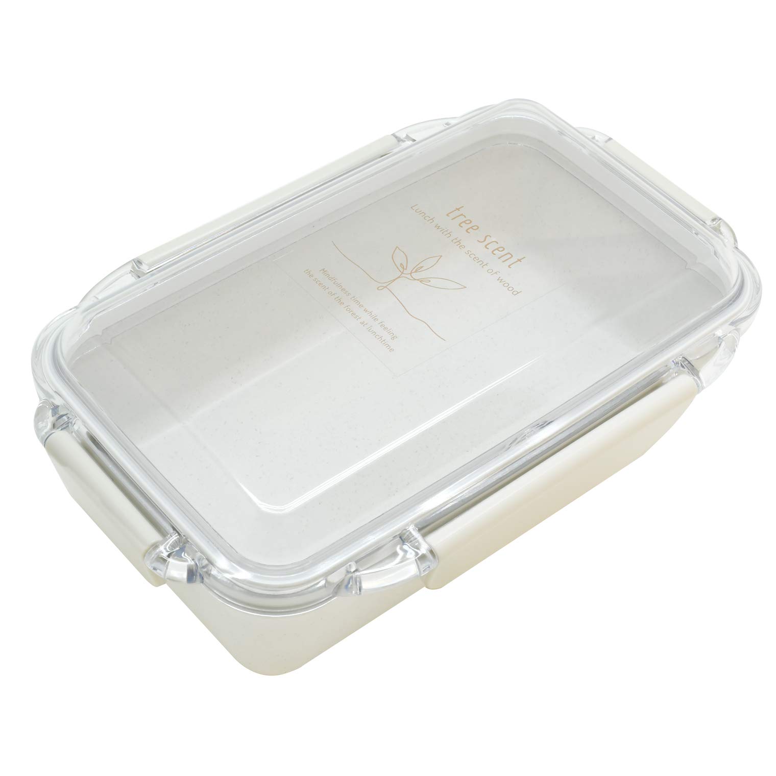 

OSK Hinoki no Pla Lunch Box White (with divider) PCD-500 белый