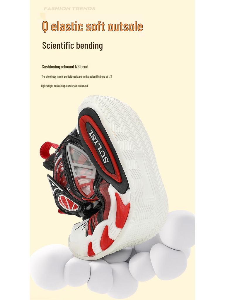 Boys' Waterproof Leather Sneakers 2025 - Autumn/Winter Casual Running & Basketball Shoes for Older Children