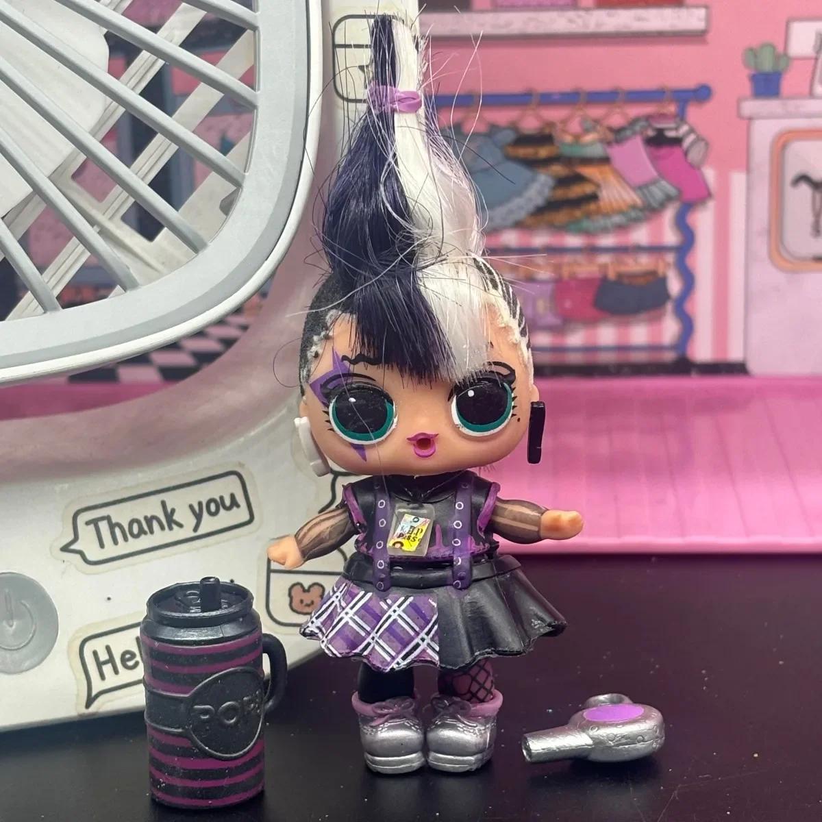 

Коллекционная кукла LOL 8 см для девочки, игрушка для самостоятельной сборки, набор куклы включает одежду, обувь и аксессуары, подарок на день рождения для детей