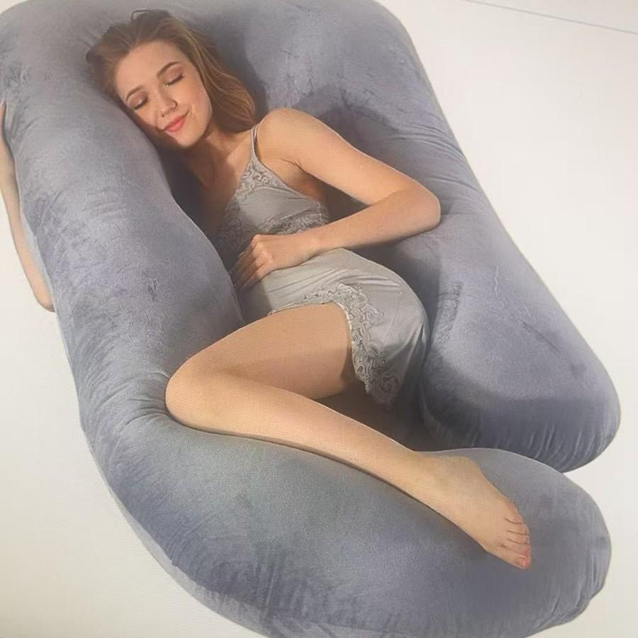 Wow Detachable G-shaped Pregnancy Pillow with Lumbar Support for Side Sleeping