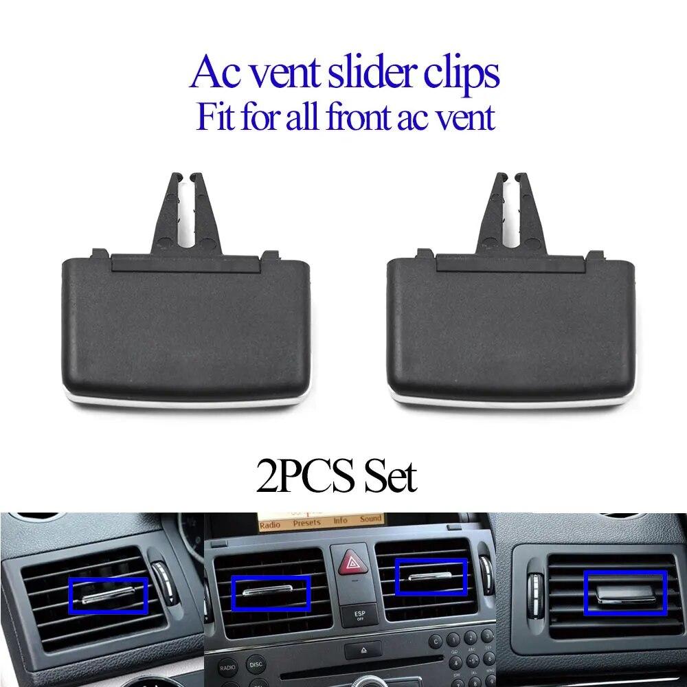 W204 X204 Air Conditioner Vent Grille Outlet Tab Clip AC Paddle For Mercedes Benz C Class GLK C180 C200 C260 C300 GLK300 GLK350