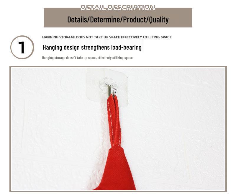 Faltbare Weihnachtsbaum-Hängeaufbewahrungstasche für Wand oder Tür