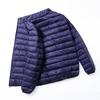 Giacca in Piumino d'Anatra Ultraleggera con Cappuccio Autunno Inverno Uomo Piuma d'Anatra Bianca Calda Cappotto Abbigliamento Streetwear Uomo