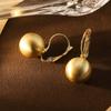 Retro Hong Kong Style Temperament Pearl Earrings, Simple And Fashionable Personality Earrings, Niche Temperament, High-End Earrings Women