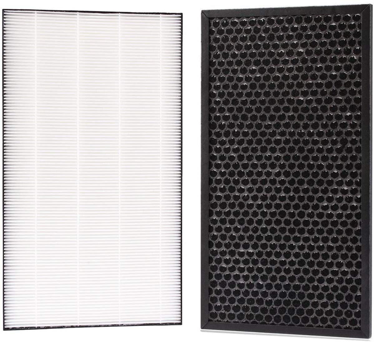 

FETION Air Purifier Replacement Filter Deodorizing Filter and Dust Collection Filter HEPA Filter Compatible Product of 2 FZ-D70DF (1 piece) FZ-D70HF